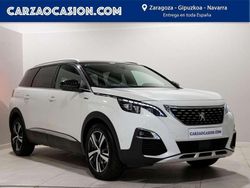 Blanco Usado 2019 Peugeot 5008 GT-line Monovolumen | 15.495 € (Precio justo)