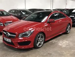 Rojo Usado 2016 Mercedes CLA200 AMG line Berlina | 22.000 € (Un poco caro)