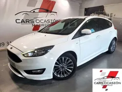 Blanco Usado 2018 Ford Focus ST-Line Utilitario | 11.990 € (Precio justo)