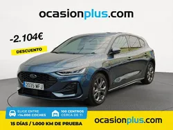 Azul Usado 2023 Ford Focus ST-Line X | 22.990 € (Precio justo)