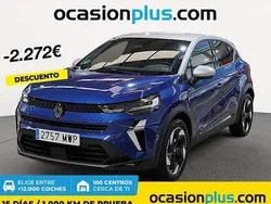 Azul Usado 2024 Renault Captur Techno SUV | 22.364 € (Precio justo)