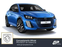 Azul Usado 2024 Peugeot 208 GT Utilitario | 19.495 € (Precio justo)