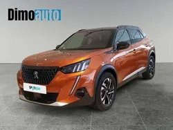 Naranja Usado 2021 Peugeot 2008 GT SUV | 17.900 € (Un poco caro)