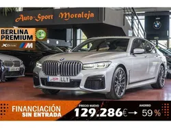 Plateado Usado 2020 BMW 740 Sport Line Berlina | 49.900 € (Buen precio)