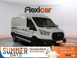 Blanco Usado 2021 Ford Transit Trend Familiar | 24.990 € (Precio justo)