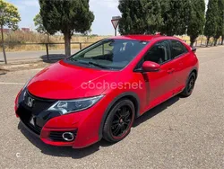 Rojo Usado 2017 Honda Civic Elegance Berlina | 14.500 € (Buen precio)