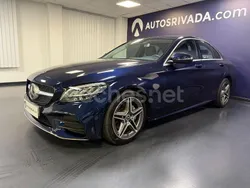 Azul Usado 2019 Mercedes C220 Berlina | 30.900 € (Precio justo)