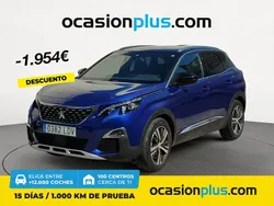 Azul Usado 2020 Peugeot 3008 GT-line SUV | 18.680 € (Precio justo)
