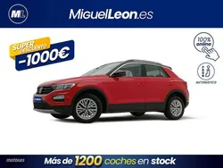 Rojo Usado 2021 VW T-Roc Advance SUV | 19.985 € (Buen precio)