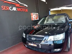 Negro Usado 2008 Hyundai Sonata Comfort Berlina | 3999 € (Precio justo)