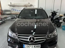 Negro Usado 2014 Mercedes E250 Elegance Familiar | 17.500 €