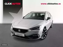 Blanco Usado 2021 Seat Leon FR Familiar | 20.300 € (Precio justo)