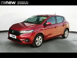Rojo Usado 2022 Dacia Sandero Comfort Utilitario | 15.300 € (Precio justo)