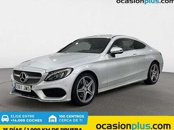 Plateado Usado 2016 Mercedes C220 Coupe | 29.790 € (Precio justo)