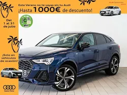 Azul Usado 2024 Audi Q3 Sportback Ambiente SUV | 43.490 € (Precio justo)