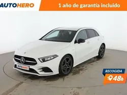 Blanco Usado 2021 Mercedes A180 AMG line Berlina | 26.999 € (Precio justo)