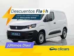 Blanco Usado 2021 Peugeot Partner S Monovolumen | 10.490 € (Precio justo)