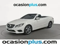 Blanco Usado 2015 Mercedes E220 Descapotable | 25.780 € (Un poco caro)