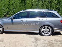 Gris / plata Usado 2009 Mercedes C180 Familiar | 9000 € (Precio justo)