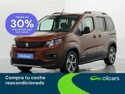 Marrón Usado 2020 Peugeot Rifter GT-line Monovolumen | 17.990 € (Precio justo)