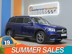 Azul Usado 2021 Mercedes GLB200 AMG line SUV | 38.900 € (Precio justo)