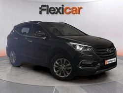 Azul Usado 2017 Hyundai Santa Fe SUV | 18.990 € (Precio justo)