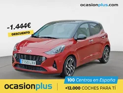Rojo Usado 2022 Hyundai i10 Utilitario | 15.200 € (Precio justo)
