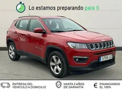 Rojo Usado 2019 Jeep Compass Longitude SUV | 15.300 € (Precio justo)