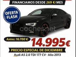 Negro Usado 2013 Audi A5 S-Line Coupe | 14.995 € (Precio justo)