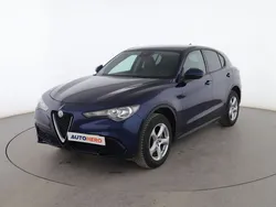 Azul Usado 2018 Alfa Romeo Stelvio Super SUV | 23.299 € (Buen precio)