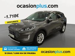 Gris Usado 2021 Ford Kuga Titanium SUV | 18.300 € (Buen precio)