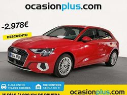 Rojo Usado 2022 Audi A3 Sportback Advanced Utilitario | 21.810 € (Buen precio)