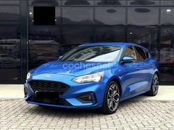Azul Usado 2021 Ford Focus ST-Line X Berlina | 16.800 € (Caro)