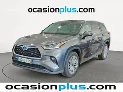 Gris Usado 2021 Toyota Highlander Advance SUV | 45.000 € (Un poco caro)