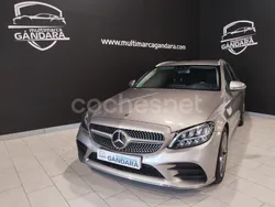 Beige Usado 2020 Mercedes C220 Familiar | 26.990 € (Precio justo)