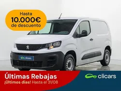 Blanco Usado 2021 Peugeot Partner S Monovolumen | 10.290 € (Precio justo)