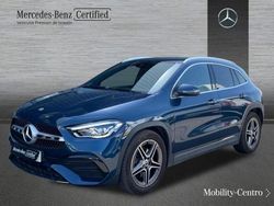 Denim blue metallic paint Usado 2021 Mercedes GLA180 AMG line SUV | 34.900 € (Caro)