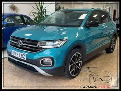 Azul Usado 2021 VW T-Cross Sport SUV | 21.690 € (Precio justo)