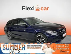 Azul Usado 2017 Mercedes C200 AMG line Berlina | 20.790 € (Precio justo)