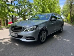 Gris / plata Usado 2014 Mercedes E350 Elegance Familiar | 24.500 €