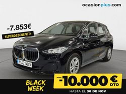 Negro Usado 2022 BMW 218 Active Tourer Monovolumen | 24.790 € (Un poco caro)