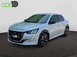 Blanco Usado 2021 Peugeot 208 GT-line Utilitario | 12.490 € (Precio justo)