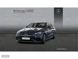 Azul sodalita Usado 2024 Mercedes C220 Berlina | 45.900 € (Precio justo)