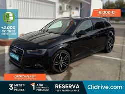 Negro Usado 2015 Audi A3 Sportback Attraction Utilitario | 9690 € (Super precio)