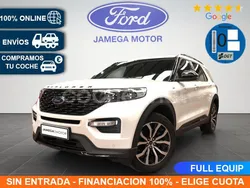 Blanco Usado 2020 Ford Explorer ST-Line SUV | 41.990 € (Un poco caro)