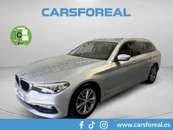 Gris Usado 2018 BMW 520 Familiar | 24.490 € (Precio justo)