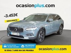 Gris / plata Usado 2021 Volvo V90 CC Familiar | 37.990 € (Un poco caro)