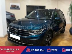 Azul Usado 2022 VW Tiguan Life SUV | 27.990 € (Buen precio)