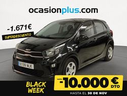 Negro Usado 2023 Kia Picanto Utilitario | 10.980 € (Precio justo)