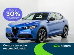 Azul Usado 2024 Alfa Romeo Stelvio Sprint SUV | 33.990 € (Super precio)